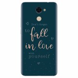 Husa silicon pentru Huawei Enjoy 7 Plus, Fall In Love