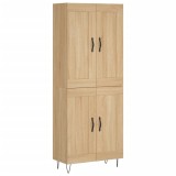 Cumpara ieftin Dulap inalt, stejar sonoma, 69,5x34x180 cm, lemn compozit