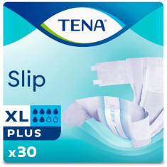 Scutece pentru incontinenta adulti, Tena Slip Plus, marime XL, 30 bucati