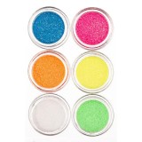 Cumpara ieftin Pudră nail art - kit decorativ pentru unghii, 6 buc, INGINAILS