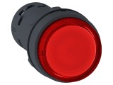 Comutator Schneider Electric 22mm 1 NO roșu XB7NW34M1 apăsare