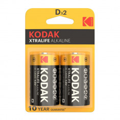 Set 2 baterii D, LR20, alkaline, Kodak