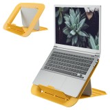 Suport ergonomic laptop Leitz plastic reciclabil diverse culori Galben chihlimbar