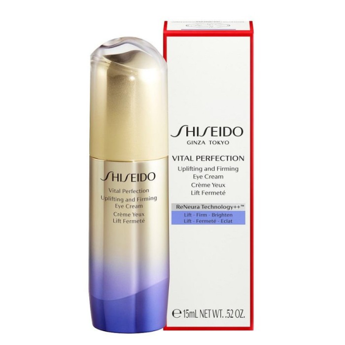 Shiseido Vital Perfection Cremă pentru ochi 15 ml