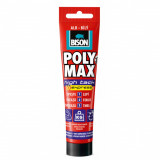 Adeziv si Etanseizant BISON Poly Max High Tack, 165 g, Culoare Alb, Adeziv Universal, Adeziv Multisuprafete, Adeziv Puternic. Adeziv Bison, Adeziv Con