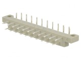 Mufă DIN 41617 tată 21 pini 90&deg; 2,5mm