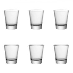 Set Pahare Shot, Capacitate 50 ml, Sticlă, 6 Bucăți