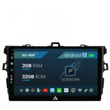 Cumpara ieftin Navigatie Toyota Corolla (2007-2013), Android 12, P-Octacore 2GB RAM + 32GB ROM, 9 Inch - AD-BGP9002+AD-BGRKIT091