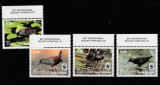 Cook Islands 2014-Fauna,WWF,Pasari,serie (partea I) 4 val.dant.,bordura sus, Nestampilat