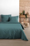 Cearsaf De Pilota Eden Pat Dublu 240x220cm, Culoare Verde Menta, 100% Bumbac Oeko Tex