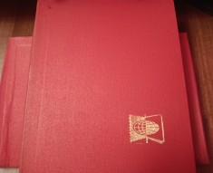 A16 2 - Clasor foarte vechi - contine in jur de 698 timbre romanesti obliterate