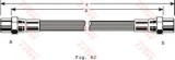 Conducta / cablu frana BMW Seria 3 Cupe (E46) (1999 - 2006) TRW PHA284