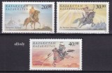 KAZAHSTAN 1998, Fauna, Cai, Calareti, serie neuzata, MNH, Nestampilat