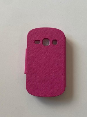 Husa Flip Oxo Platinum Samsung Galaxy Fame S6810 Roz foto
