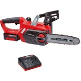 Fierastrau/drujba fara cablu Power-X-Change GE-LC 18Li kit, 18 V, lama 25 cm, acumulator 3 Ah inclus