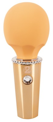 Vibrator Mini Wand Portocaliu foto