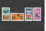 ROMANIA 1968 LP 667 AVIATIE SI AVIASAN SERIE MNH