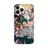 Husa compatibila cu Apple iPhone 11 Pro Max model My hero academia, Silicon, TPU, Viceversa, Transparent, Carcasa