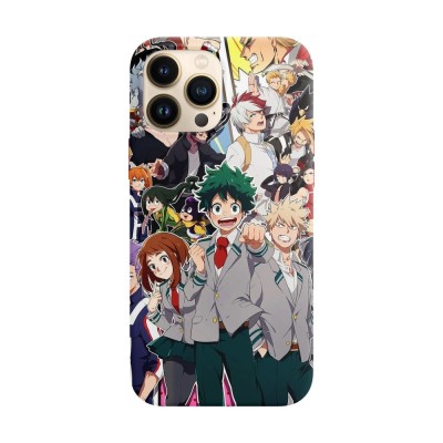 Husa compatibila cu Apple iPhone 11 Pro Max model My hero academia, Silicon, TPU, Viceversa foto