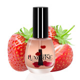 Cumpara ieftin Ulei Cuticule cu Pensula Strawberry - LUXORISE, 15 ml