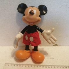 bnk jc Mickey Mouse - figurina veche de plastic - 20 cm inaltime