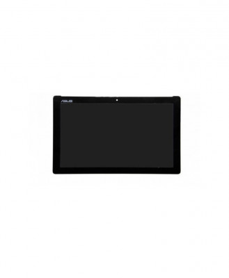 Ecran LCD Display Complet Asus Zenpad 10 Z300C Negru, Versiune cu Banda Galbena foto