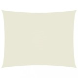 Cumpara ieftin Panza parasolar, crem, 2,5x4 m, tesatura oxford, dreptunghiular