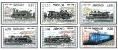 Monaco 1968 - locomotive, serie neuzata foto