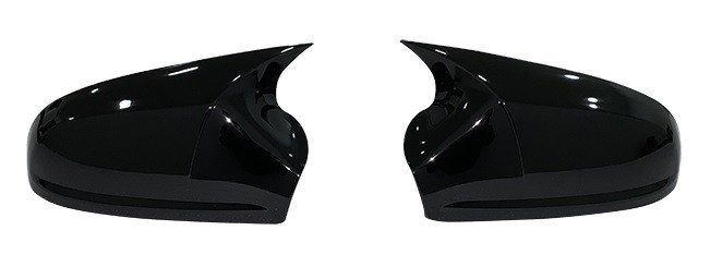 Set Carcase Capace Oglinzi Opel Astra H 2010-2013 Batman Negru Gloss Black 030622-1