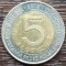 (M2010) MONEDA POLONIA - 5 ZLOTYCH 2018, ANIVERSAREA A 100 ANI DE INDEPENDENTA