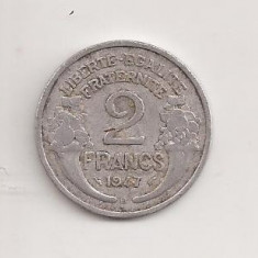 Moneda Franta - 2 Francs 1947 v1