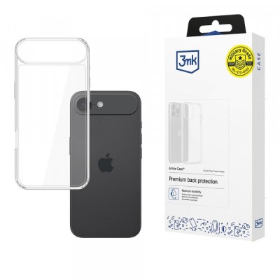 Husa pentru Apple iPhone 17 Air, 3MK, Armor, Transparenta foto