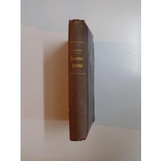 MANUALU TEOREICO - PRACTICU DE ECONOMIA POLITICA. EXPUNEREA FUNDAMENTALE ALE SIICNTEI de ION C. LERESCU, PRIMA EDITIUNE