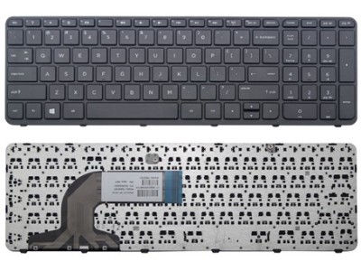 Tastatura laptop noua HP 350 G1 355 G2 Black frame black (WIN 8 , OEM) US foto