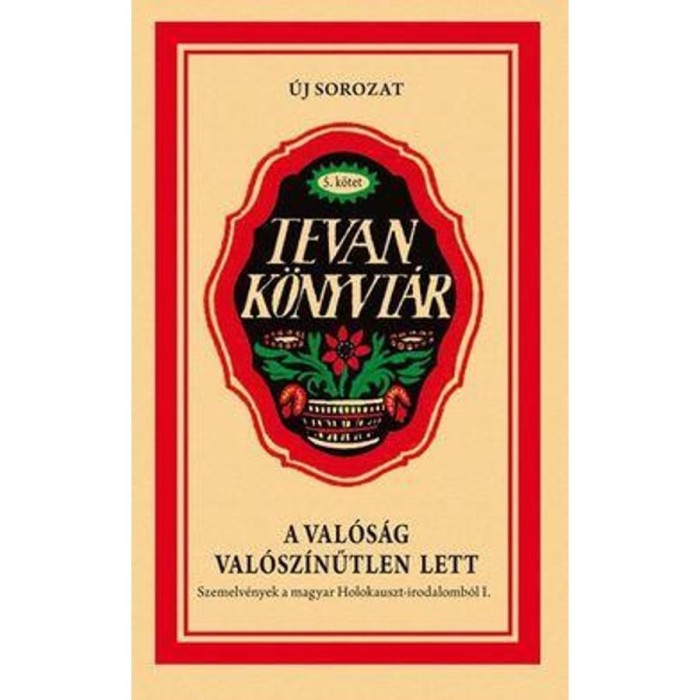 A val&oacute;s&aacute;g val&oacute;sz&iacute;nűtlen lett - Szemelv&eacute;nyek a magyar Holokauszt-irodalomb&oacute;l I. - T&ouml;r&ouml;k Dalma