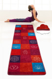 Saltea fitness/yoga/pilates Mantra, Chilai, 60x200 cm, poliester, multicolor, Chilai Home