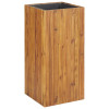 Strat înaltat de gradina, 43,5x43,5x90 cm, lemn masiv de acacia GartenMobel Dekor, vidaXL