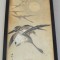 Ohara Koson 小原古邨 &quot;Gaste in zbor si luna plina&quot; xilogravura 1911