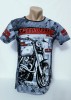 Tricou barbați imprimeu motocicletă - L