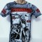 Tricou barbați imprimeu motocicletă - XXL