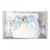 Trusou botez fundita bleu cu buline, cu ursulet, Denikos&reg; 37