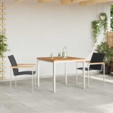 Cumpara ieftin Set de masă pentru grădină 3 pcs Lemn Solid de Acacia