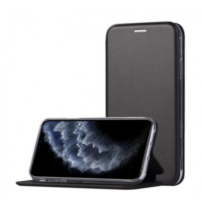 Husa Flip Cover Magnetic compatibila cu, Samsung Galaxy S24, Negru foto