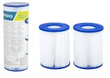 Filtru pentru pompa piscina tip II Bestway, 2 bucati, Lean 17006