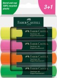 Textmarker 4 buc/set Faber Castell, Lecom