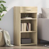 Gossi dulap, stejar sonoma, 45x42,5x93 cm, lemn prelucrat