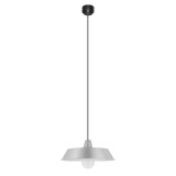 Cumpara ieftin Pendul sfera GoodHome Gammuse, gri, cablu reglabil, 1xE27, design modern