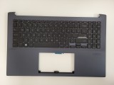 Carcasa cu tastatura palmrest Laptop, Asus, VivoBook Pro 15 K3500, K3500P, K3500PC, K3500PA, K3500PH, 90NB0UU2-R31UI0, iluminata, layout US