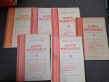 GAZETA MATEMATICA NR 1,3,8,9 ,11,12 1980