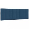 VidaXL Pernă pentru tăblie de pat, albastru, 140 cm, material textil 4019169